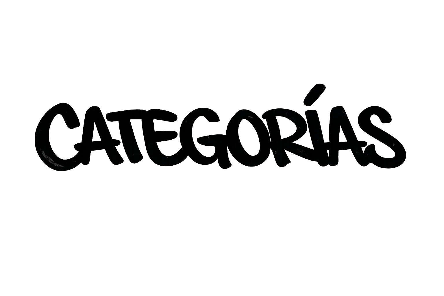 Categorías